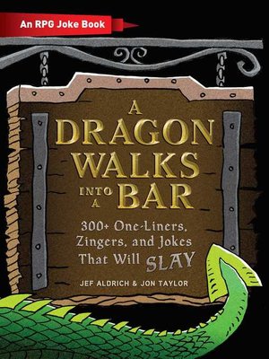 cover image of A Dragon Walks Into a Bar